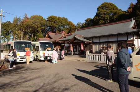 安全祈願の初詣